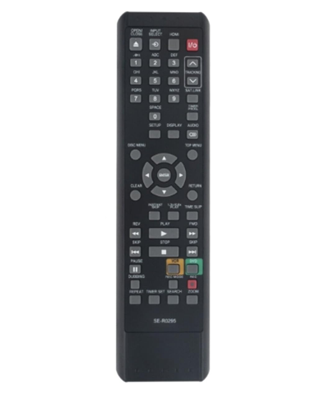 Photo 1 of SE-R0295 Remote Control Compatible with Toshiba DVD VCR DKVR60KU DVR620KU D-VR610 D-KVR20 D-KVR2K0.