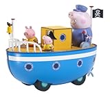 Peppa Pig On Grandpa Pig's Boat With Figures