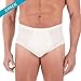 Cottonique Men's Hipster Brief (X-Large) Ivory