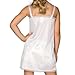 I.C. Collections Little Girls White Simple Empire Waist Slip, 5