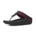 FitFlop Women's Rola Thong Sandals, hot Cherry, 8 M US