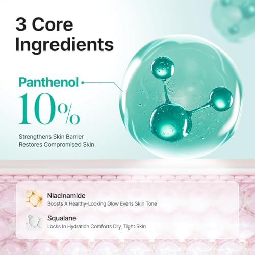 PURITO Panthenol 10% Barrier Cream | Face Moisturizer for Skin Barrier Repair | All skin types, sensitive and blemish-prone skin | Non-Comedogenic, Vegan | Korean Skincare, 100mL, 3.38 fl.oz