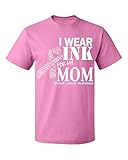 P&B Men's I Wear Pink for my Mom Breast Cancer Awareness T-shirt