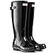 Womens Hunter Original Adjustable Back Gloss Rain Snow Wellington Boot