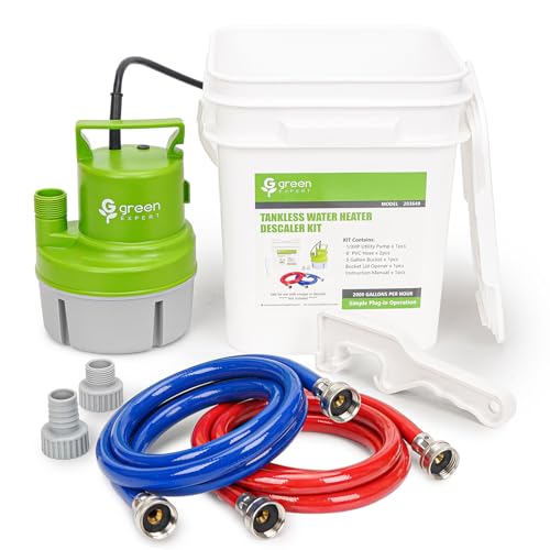 Green Expert Tankless Flushing Kit
