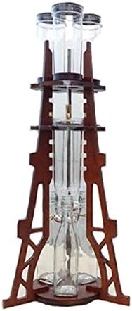 Dutch Q Cold Brew Coffee Iced Coffee Maker Wooden Eiffel Tower Home Hand Drip Dutch Machine &PDF English File on How to assenble& Free Gift (Key Ring)