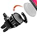 TANGLEI Universal Air Vent Car Mount Holder, 360 Rotation Air Vent Grip Stand Car Mount Compatible with Smartphones (Black)