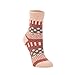 Yannk Women's 5 Pair Pack Vintage Style Cotton Crew Socks (SK32-1-A)