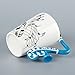 Neolith Novelty Music Coffee Mugs Tea Cup Unique Design Interesting Outline Blue Mugs Best Gift Love Music Cool Saxophone Holds Tea Coffee Milk Ceramic Mug with Gift Box Art Mug (13.5 oz, Darkblue)