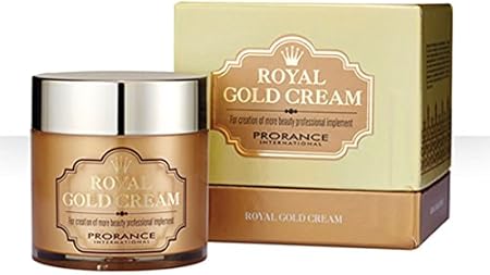 Amazon Prorance ロイヤルゴールドクリーム70ml 保湿 美白 純金 純度99 9 韓国化粧品 Royal Gold Cream 70ml Moisturizing Whitening Pure Gold 99 9 Purity Korean Cosmetics 並行輸入品 Prorance 乳液 クリーム 通販