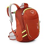 Osprey Youth Jet 12 Backpack, Strawberry Red, One Size