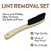 Premium Fabric Sweater Shaver Lint Comb & Free Lint Brush. 3 in 1 Pack. HAT MATE. Pure Wood Eco-Friendly Product. Clothes & Cashmere Shaver Removes Pills, Fuzz & Lint from Garments.