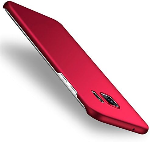 Mpei Samsung Galaxy S6 Edge Case, Slim Anti-Scratch Hard PC Phone Case For Galaxy S6 Edge Plus (Samsung Galaxy S6 Edge Plus, Red)