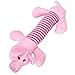 Carlie 3 Pcs/Pack Dog Toys Pet Puppy Chew Squeaker Squeaky Funny Duck Pig Elephant For Your Pet