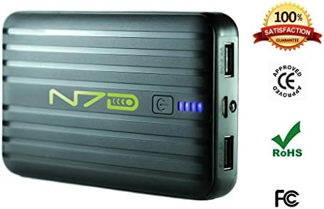 Best Power Bank, High Capacity Portable Phone Charger 13000mAh, Unique High Speed Technology and Dual USB Port, Exclusive Warranty!