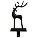 Kurt Adler Antique Copper Reindeer Stocking Holder, 10-Inch