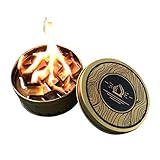 Exteren Camping Campfire, Portable and Reusable Campfire Outdoor Lighting Campfire Tank Heating