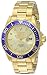 Invicta Men's 14124 Pro Diver Gold Dial 18k Gold Ion-Plated Stainless Steel Watch primary