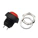 ESUPPORT 12mm Red Waterproof Momentary Round Toggle Switch ON Off Reset Push Button Pack of 10