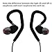 Venstone X1 Running Headphones Sweatproof Resistant Earbuds Button Control with Microphone and Secure Earhooks