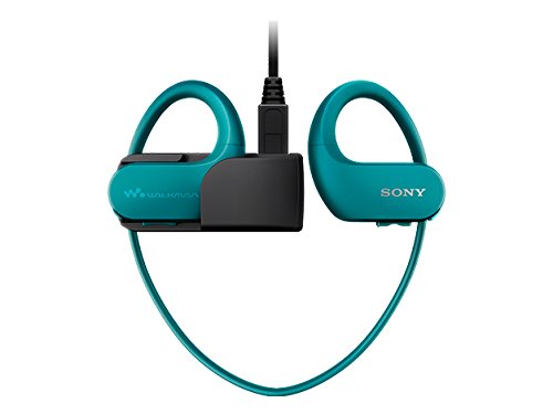 1 SONY+Walkman+headphone+integrated+NW+WS414+Blue