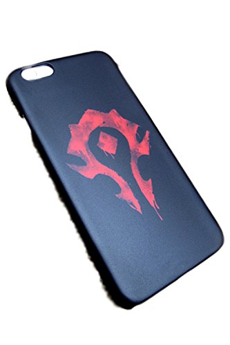 Casemore iPhone 6/6s Plus World of Warcraft WOW PC Phone Full Protection Case 5.5 Inch Colorful Printed Alliance Tribe Alliance Tribe Lothar Medivh Garona Durotan (WOW iPhone 6/6s Plus 5.5 A5)