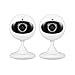 Wansview Home Security Camera, 720P WiFi Wireless IP Camera for Baby/Elder/Pet/Nanny Monitor Two-Way Audio & Night Vision K2-2 Packs (White)