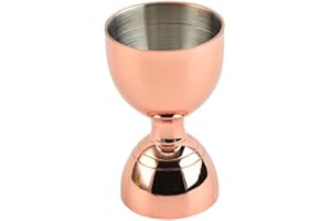 Cocktail Measuring Jigger Cocktail Shaker Spirit Drinks Measuring Tool Bar Jigger Liquor Alcohol Measuring Bell Jigger for Ba