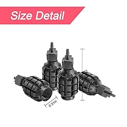 4 PCS Car Tire Valve Stem Cap/Cover, Airtight