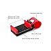 GARASANI Mobile Phone Holder Mount Clip Buckle Socket Hands Free on Car Steering Wheel for iPhone Samsung Galaxy, PDA and Smart Cellphones 2Pcs (Red)