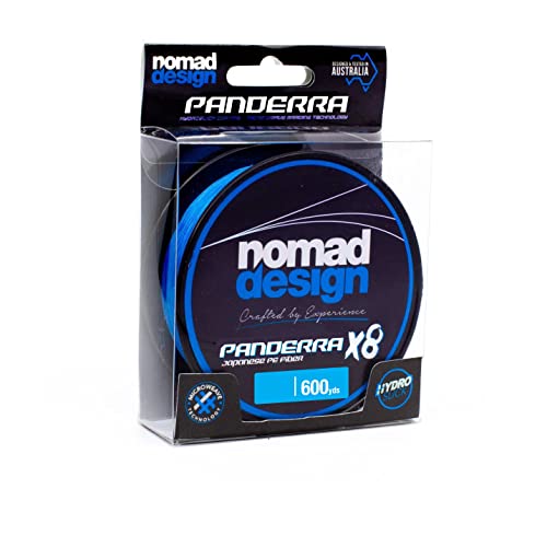 Nomad Design Panderra X8 Braid 100lb Cyan Blue Fishing Line