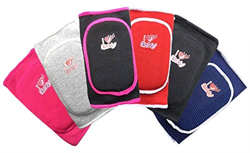 BYP Kids Knee Pads Sponge Pad with Hole for Sports Skate Skateboarding Dance Basketball (black(with hole), S) - Thumbnail 6