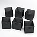 Closet Organizer - Fabric Storage Basket Cubes Bins - 6 Black Cubeicals Containers Drawers