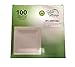 Select Settings [100 COUNT] Compostable Square Dinner Plates (10 Inch) made from bagasse (sugarcane fiber)