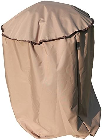 TrueShade Plus Kettle-Style BBQ Grill Cover, Large 27'' diameter x 38''H, Tan
