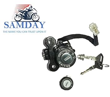 bajaj discover 100cc lock set price