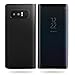 AICase Galaxy Note 8 Case, Luxury View Window Front Smart Sleep/Wake Up Function Mirror Screen Flip Electroplate Plating Stand Full Body Protective Case for Samsung Galaxy Note 8(Black)
