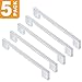 Polished Chrome Cabinet Pulls - 5 Pack - Drawer Pulls, Chrome Cabinet Handles, Kitchen Cabinet Pulls, Chrome Knobs for Cabinet Drawers and Dresser Drawer Hardware SH3229-CHR-5
