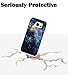 S6 Active Case Galaxy, Samsung Galaxy S6 Active Case Soft Flexible Silicone TPU Rubber Colorful Sky Space Stars Galaxy View