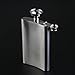 Hip Flask with Funnel 10oz Stainless Steel Classic Silver Vodka Whisky Hip Flask