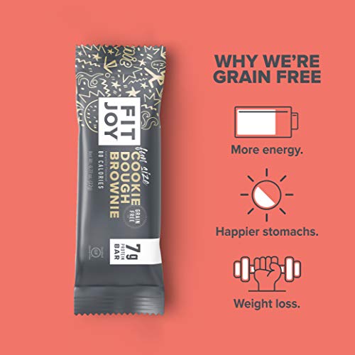 image for FitJoy Mini Protein Bars, Grain Free, Gluten Free, Low Carb, High Prot