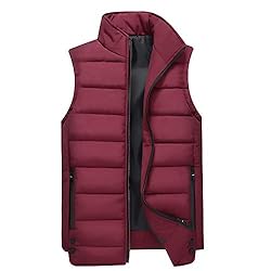 LISTHA Vest Jacket Mens Autumn Winter Coat Padded