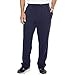 Fila Men's Fleece Elastic Ankle Sweatpants (Large, Navy Blue)