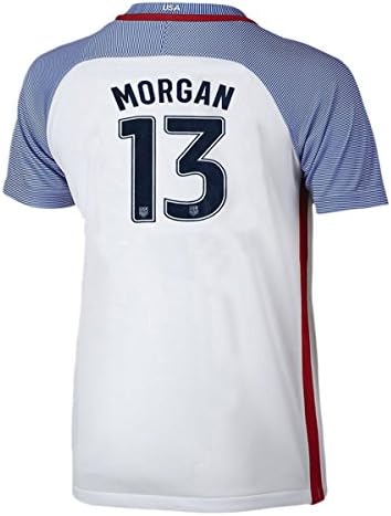 Iqrrn Morgan #13 USA National Women's Alex Home Jersey White