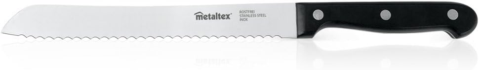 Metaltex "Professional" Bread Knife, Silver, 32.5 cm, 33 cm