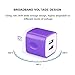 USB Wall Charger, Charging Brick, FiveBox 2-Pack 2.1A Dual Port Wall Charger Adapter Charger Box Base Charging Block Plug Charger Cube Compatible iPhone Xs/XS Max/XR/X/8/8 Plus/7, iPad, Samsung, LG