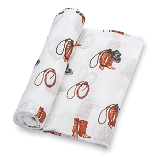 LollyBanks Muslin Swaddle Blanket 47 X