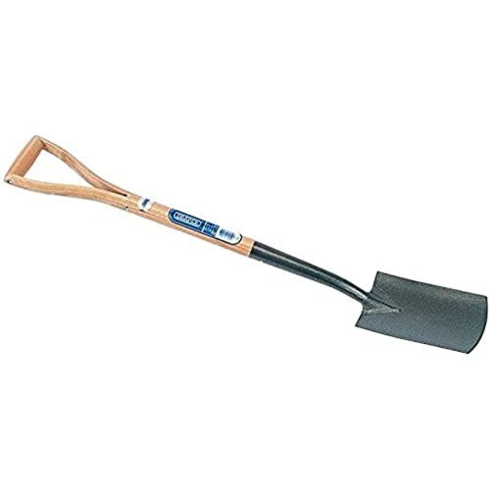 Draper 14305 Carbon Steel Border Spade with Ash Handle