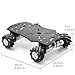 4WD 60mm Mecanum Wheel Robot Car Platform Kit with DC 12V Speed Encoder Motor for Arduino Raspberry Pi DIY Project STEM Toy (Black)thumb 1