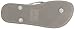 Ipanema Women's Ana Tan Flip Flop, Grey/Silver, 9 M US